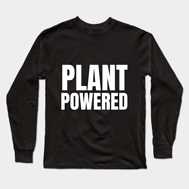 Plant Powered Long Sleeve T-Shirt by Ignotum